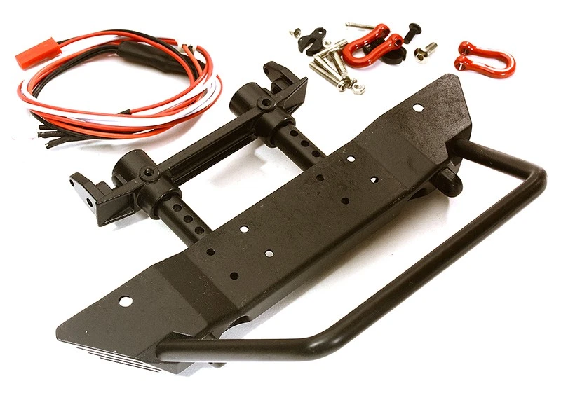 Integy FR Metal Bumper w/40mm Mount SCX10 II & TRX-4 OBM-020 US SHIP