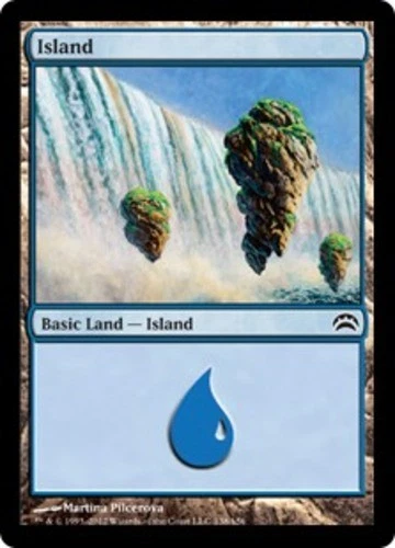 Island (138) - Planechase 2012 #138/156 MTG Magic The Gathering - Image 1 of 1