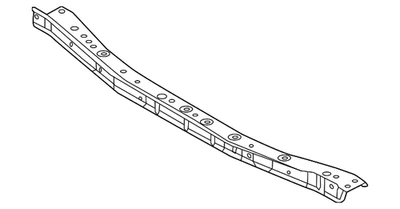 Genuine Nissan 2014-2019 Nissan Versa Note - Lower Tie Bar F2530-3WCMH - Image 1 of 2