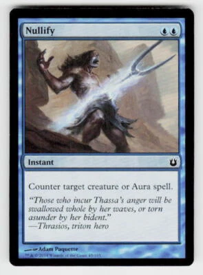 Born of the Gods #45 Nullify - Image 1 of 2