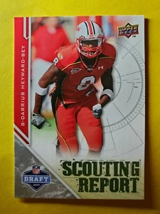 DARRIUS HEYWARD-BEY - RC ROOKIE SCOUTING REPORT #213 RAIDERS - 2009 UPPER DECK - Picture 1 of 3