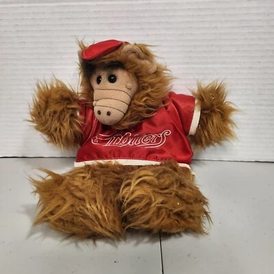 Muñeca marioneta de mano de peluche equipo de béisbol ALF Orbiters Burger King vintage 1988 Foto 1 de 4