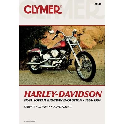 Manual Clymer para Harley-Davidson FX-L Softail EVO CM4213 Foto 1 de 4