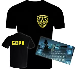 Batman Inspired Gotham City Police Department zweiseitiges Siebdruck-T-Shirt - Bild 1 von 19