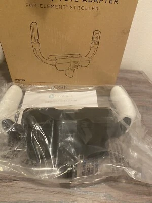 ADAPTADOR CONTOURS capazo/tote para elementos cochecito nuevo negro Foto 1 de 4