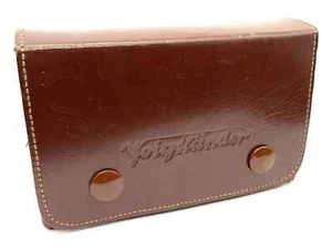 Voigtländer Bereitschaftstasche 90/093 braun Ledertasche für Blende + Filter - Bild 1 von 2