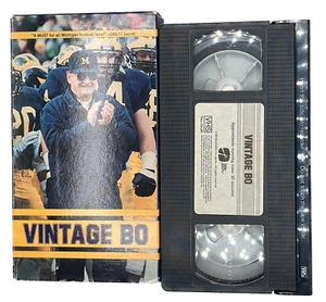 Vintage Bo (1989), VHS Movie, Telesports, University of Michigan Bo Schembechler - Picture 1 of 4