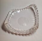 RITTS ASTROLITE Lucite Acrylic Clear Bowl 12” Ribbed Edge - Mid Century