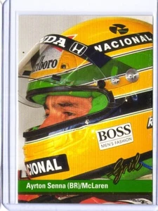 1992 Grid Racing Ayrton Senna F1 Card #67 - Bild 1 von 2