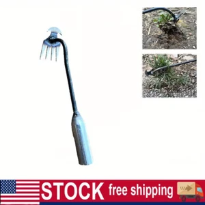 Hand Weeding Weed Removal Root Remover Puller Tool Fork Garden Lawn Tools - Picture 1 of 12