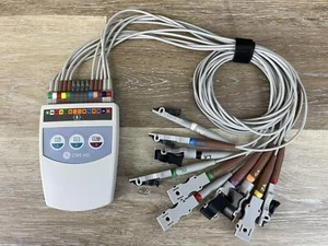 GE CAM HD 14 900995-003 GE MEDICAL EKG Acquisition Module MAC 5000 5500 w/ leads - Picture 1 of 4