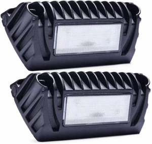 2x Luces de porche exteriores para autocaravana 12-32V LED lámparas de toldo utilitarias para cámper camión barco - Imagen 1 de 10