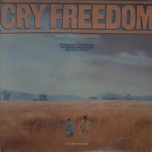 CRY FREEDOM SOUNDTRACK - GEORGE FENTON & JONAS GWANGA - Vinyl LP - MCA - 1987 VG - Picture 1 of 3