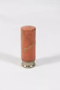 RARO ESTUCHE DE TUBO DE LÁPIZ LABIAL DE METAL ROSA TAYTON DE COLECCIÓN FRAMBUESA PEQUEÑA DÉCADA DE 1930 - Imagen 1 de 7