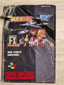 Starwing super nintendo Nes Snes (Libretto Solo Manuale Only) - Picture 1 of 1