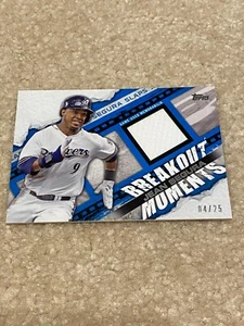 2014 Topps Jean Segura Relic Karte /25 BMR-JS Angels, Brewers, Mariners, Phillies - Bild 1 von 3