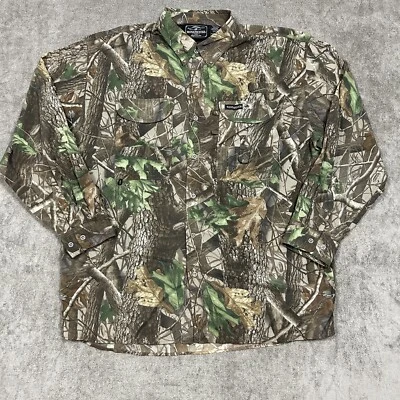 Camisa Winchester Para Hombres Ventilada Abotonada Camuflada XL Exterior Caza Pesca Foto 1 de 4