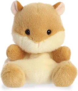 Juguete suave de peluche Aurora Palm Pals Happy Hamster de 5 pulgadas ecológico - Imagen 1 de 5