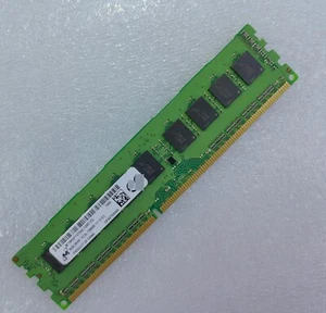 MT Micron 8GB DDR3 1600 ECC UDIMM RAM 2Rx8 PC3L-12800E 18KSF1G72AZ-1G6E1 240pin - Picture 1 of 4