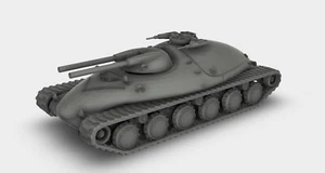 Rheem The Hunter Panzer Prototyp 1951 USA Bausatz Kit 3D Druck 1:87 - 1:35 - Picture 1 of 5