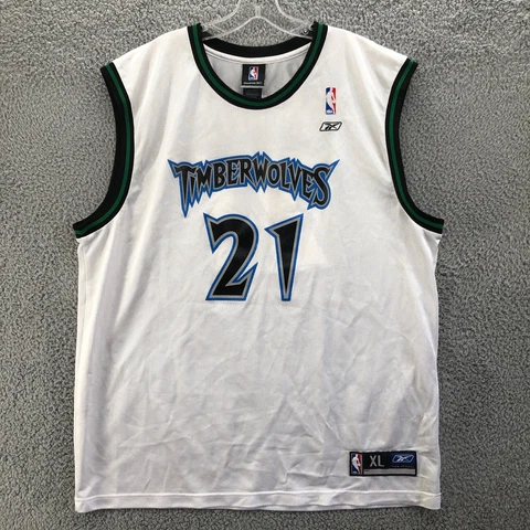 Timberwolves Kevin Garnett Jersey Mens Extra Large Reebok NBA Basketball Addult Cover
