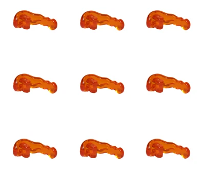 NEW LEGO Trans-Orange Energy Power Blast with Handle Loose Weapon Quantity 9 - Image 1 of 3