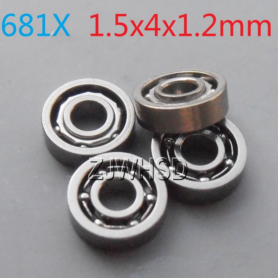 4pcs 681x Bearing ID: 1.5 OD: 4 W: 1.2 mm for TAMIYA TRAXXAS HPI ALIGN LOSI RC - Image 1 of 1