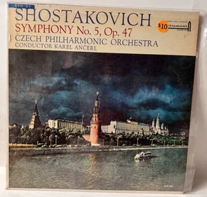 A67 Shostakovich/ Czech Philharmonic: Symphony No 5 Op 47, 1962 Parliament LP - Imagen 1 de 4