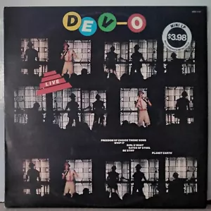 DEVO DEV-O LIVE 1981 WARNER MINI 3548 AUS 1ST EDITION MINI LP - Bild 1 von 3