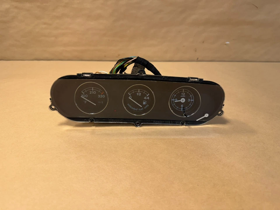 Instrumentos de tablero Ferrari 550 medidor de temperatura de aceite genuino Foto 1 de 4