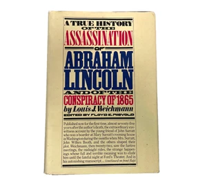A TRUE HISTORY OF THE ASSASSINATION OF ABRAHAM LINCOLN, 1975 First Edition HC - Picture 1 of 11