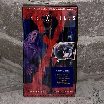 New The X-Files 2-Episode Sealed VHS Tape: Blessing Way / Paper Clip - Image 1 of 4