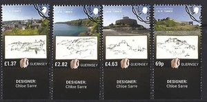 GUERNSEY 2025 250 YEARS BIRTH OF TURNER SET OF 4 UNMOUNTED MINT. - Picture 1 of 1
