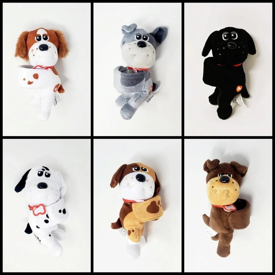 Pound Puppies Cutie Cuff Plush Slap Band : YOU CHOOSE! - Image 1 of 1