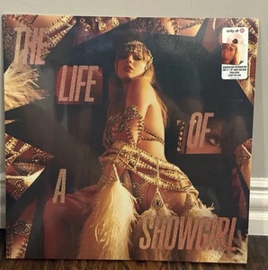 Life Of A Showgirl Taylor Swift Summertime Spritz Pink Shimmer Vinyl Target NEW - Picture 1 of 3