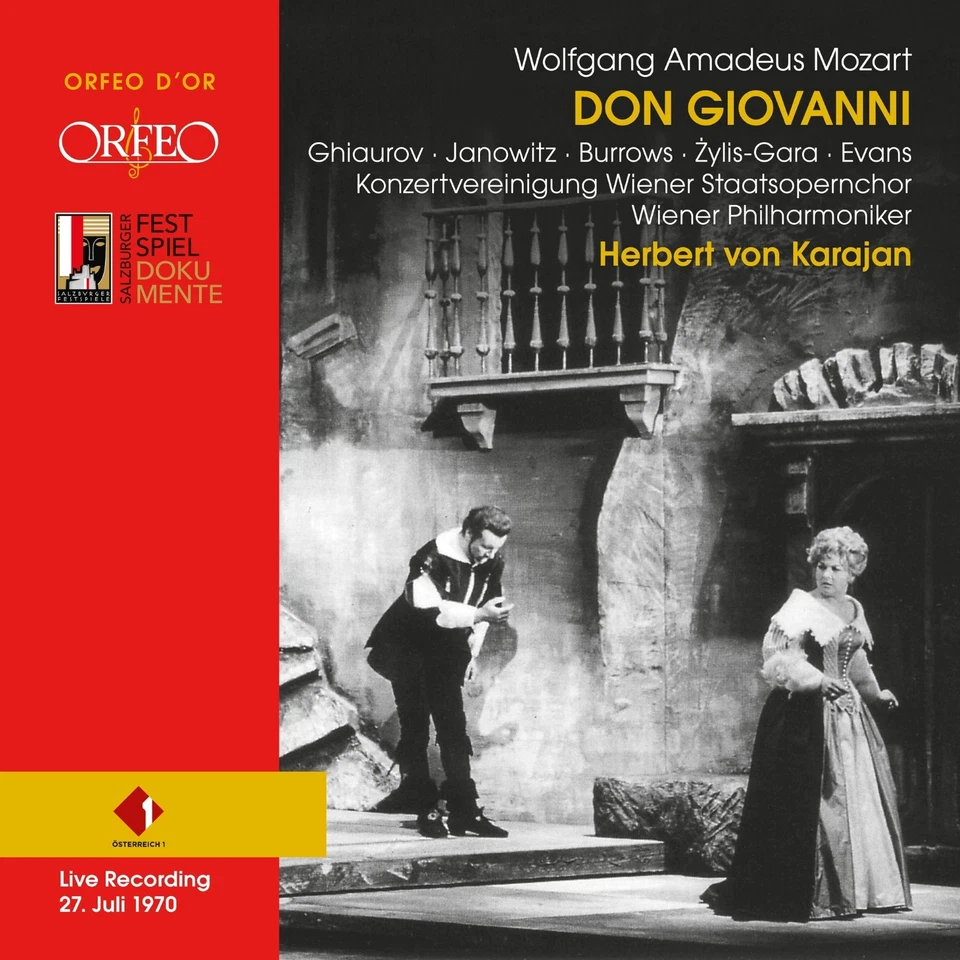 Wolfgang Amadeus Mozart Wolfgang Amadeus Mozart: Don Giovanni (CD) (US IMPORT) - Image 1 of 1