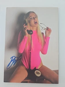 EMILY ROSS XL Autogrammkarte Autograph Signiert Signed Orginal Erotik Model - Bild 1 von 1