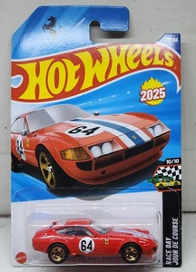 Hot Wheels Ferrari 365 GT84 Competizione #10/10 NEW FOR 2025 Race Day/Malaysia  - Picture 1 of 3