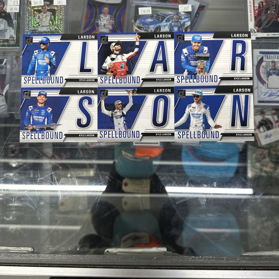 2025 DONRUSS RACING Spellbound Kyle Larson Complete Base Set - Image 1 of 1