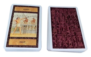 Komplettes altägyptisches Tarot Karten Deck 1994 von Clive Barrett - Bild 1 von 5
