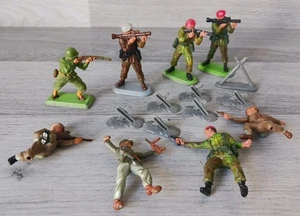 Gran Bretaña Super Detalle 1978 y Detalle 1971 WW2 Soldier Bundle - Imagen 1 de 12