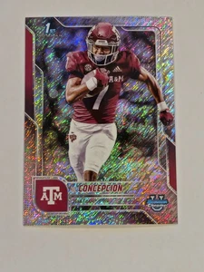 2025 Bowman U University Chrome #91 KC Concepcion Shimmer rifrattore 1° Bowman - Foto 1 di 2