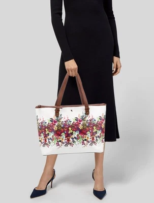 Elliott Lucca Elegante Bolso Floral De Gran Tamaño Trabajo Laptop Pasar la Noche Pañales Gimnasio Bolso Foto 1 de 4