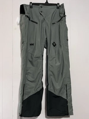 Брюки мужские Helly Hansen размер Large зеленые Tech Primaloft Recco утепленные для снега лыж - Изображение 1 из 4