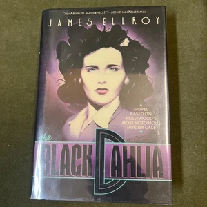 The Black Dahlia by James Ellroy (1987, Hardcover) First Edition/Print, SIGNED - Picture 1 of 9