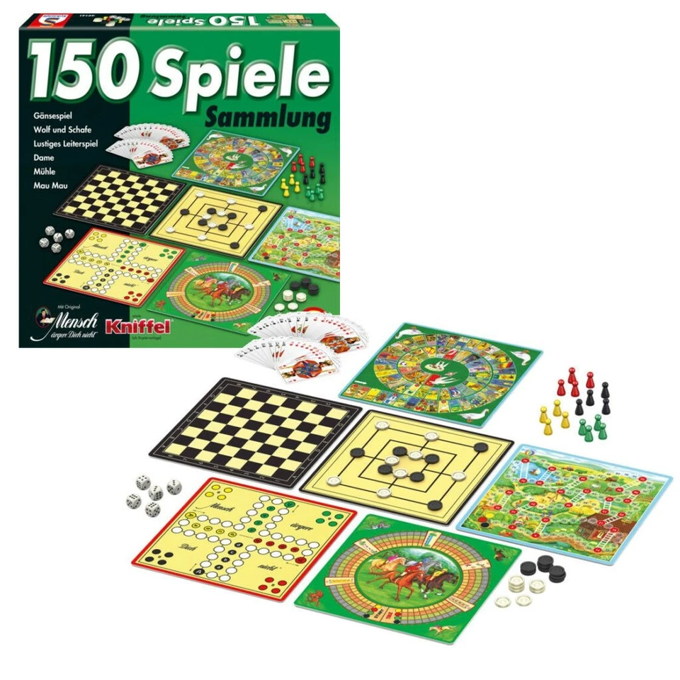 150 Spiele Sammlung