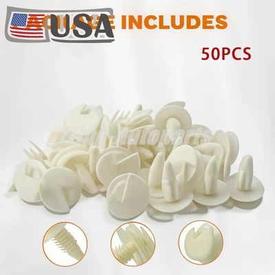 Clip de retención de panel de moldura de puerta para Buick GMC Oldsmobile Cutlass Supreme 1977-88 Foto 1 de 4