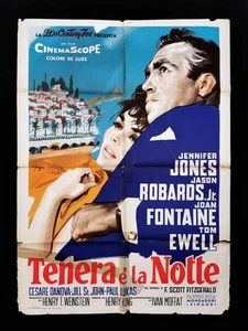 TENERA è LA NOTTE manifesto poster Jennifer Jones Robards Tender Is the Night 2 - Bild 1 von 2