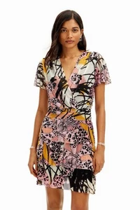 Mini Vestido Desigual M. Christian Lacroix Orquídea Malla M - Imagen 1 de 10