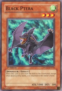 Black Ptera Common Power of the Duelist YuGiOh Card1 - Picture 1 of 1